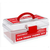 Kan Örnek Taşıma Seti Küçük-şeffaf