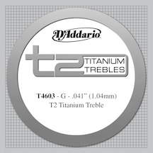 Klasik Gitar Tek Tel, T2 Serisi, Tıtanıum Trebles,