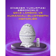 Ayarlanabilir Parlaklık Ve Sis Efektli Atmosfer Lambası Beyaz