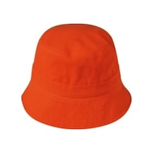 Shopiolog  Unisex Basic Bucket Şapka Turuncu