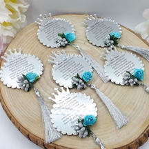 Taçlı Dualı Pleksi Kişiye özel Bebek Şekeri(30 Adet)