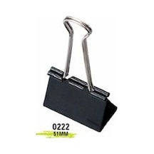 Double Clips Kıskaç 51 Mm. 3 Adet
