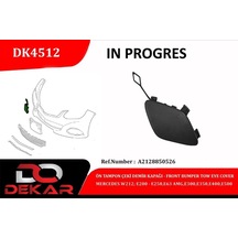 Ön - 59 - Tampon Çeki Demir Kapağı - Kmrsfres - Mercedes W212-e200-e250-e63-amg-e300-e350