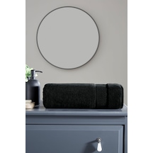 Özdilek Colored Banyo Havlusu 90x150 Cm Siyah Çok Renkli