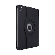 Apple Uyumlu iPad Pro 11 2020 A2068 A2230 Kılıf 360 Dönebilen Standlı Kapaklı