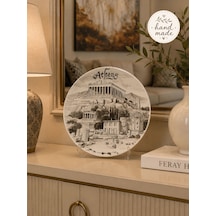 Dekoratif Seramik Tabak 30 Cm Collection Atina Temalı
