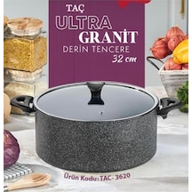 Taç Ultra 32 Cm Derin Granit Tencere Outlet