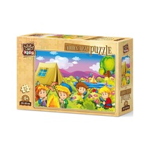 Art Puzzle 25 Parça Meraklı Kampçılar 5872