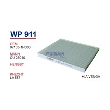 Wunder Wp911 Polen Filtresi - Kia Venga 540124889