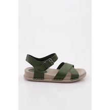 Dgn P31 Kadin Çapraz Bantli Sandalet P31-1512-R0641 Haki