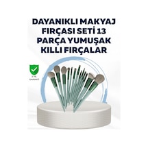 Profesyonel Kullanıma Uygun 13 Parça Makyaj Fırçası Takımı Fiber Kıllı 04795258