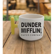 Dunder Mifflin - T Kulp Kupa Beyaz