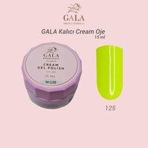 Gala Cream Kalıcı Oje 15 Ml No:125