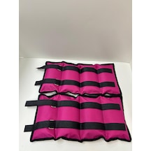 Me&ra Sport 2 Kg X 2 Adet El Ayak Bilek Ağırlık Seti Kum Ağırlık Torbası Pembe