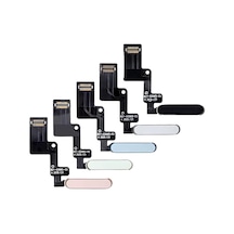 Apple Uyumlu iPad  Air 4.nesil İle Güç Düğmesi Flex İthal Siyah A2316 A2324 A2325 A2072