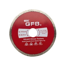 Gfb 2382 Beton-mermer-granit Kesici 230 Mm Sürekli Elmas Testere