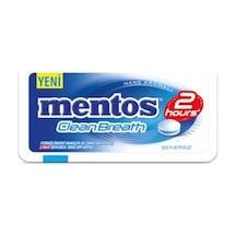 Mentos Clean Breath Plastik Kutu Nane 12 x 21 G