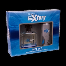 Extory Cobalt Erkek Parfüm EDT 100 ML + Deodorant 150 ML