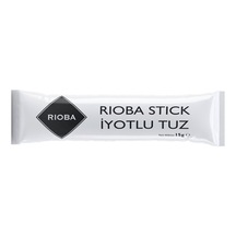 Rıoba Tuz 1000li 1,5 G - Tek Kullanımlık İyotlu Tuz Paketi 3'li Ekonomik Paket - 3 Adet Tarı