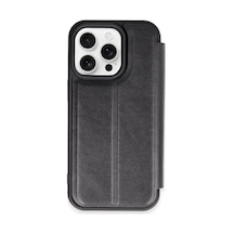 Apple Uyumlu iPhone 14 Pro Max Kılıf Flip Cover - Siyah 0.2M-Çok Renkli