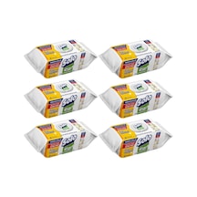 Solo Yüzey Temizlik Havlusu- 100 Yaprak Limon & Portakal Tazeliği 6'lı Set