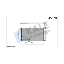 Klıma Radyatoru Mercedes Slk-class R171 04 11 A1715000154
