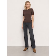 Loft New Straight Regular Fit Kadın Pantolon Lf2044348 Q1.v1 Denim