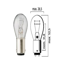 Ampul 12v 21 5w 1176 Düz Tırnak 2 Adet