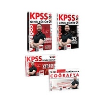 Yargı Yayınları 2026 Kpss Genel Kültür Coğrafya Soru - Deneme - Video Ders - Harita Seti Engin Eraydın