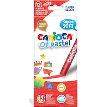 Carioca Yağlı Pastel Boya 12 Li 43277 Çok Renkli