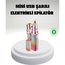 Şarjlı Mini Yüz Ve Kaş Epilatörü Ağrısız Ve Hassas Temizlik -