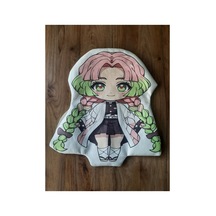 Ow Bag Demon Slayer - Mitsuri Kanroji Desenli Şekilli Tasarım Chibi Karakter Yastık Çok Renklı