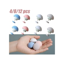 12 Adet Pembe-4/8/12 Adet Yorgan Sabitleme Toka Levha Yorgan Klipsi Kaymaz Battaniye To Sabitleme Klipsi Tek Ev Gereçleri 47117754