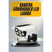 Uzaktan Kumandalı Solar Led Lamba 1 Adet Dış Mekan Renkli