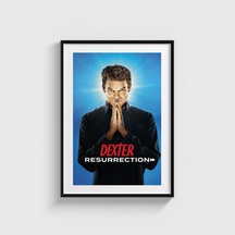 Dexter Resurrection Dizi Posteri Tablo Çerçeveli Poster Duvar Dekorasyonu Siyah Çerçeveli Tablo Siyah Çerçeveli Tablo Dn11d460sıyah