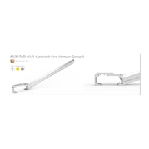 Koral Ayarlı Balkon Çamaşır Askılığı 80X30-60X25