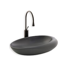 Eva Banyo Lena E-7027 Tezgah Üstü Porselen Lavabo