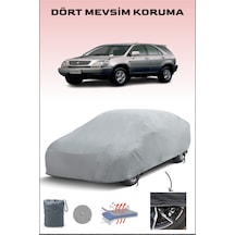 Toyota Harrier 1 Uyumlu Araba Brandası, Oto Branda, Araba Çadırı, Su-güneş Geçirmez Gri
