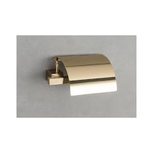 Kapaklı Tuvalet Kağıtlığı Renk 75x91x170 Mm Acı Kahve