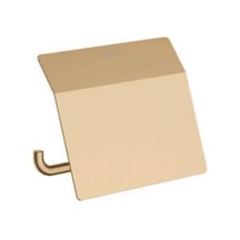 Addstoris Kapaklı Bronz Tuvalet Kağıtlığı - 41753140 Bej