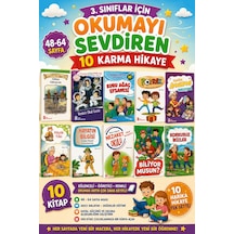 3. Sınıf Okumayı Sevdiren 48-64 Sayfalık 10 Lu Karma Hikaye Seti