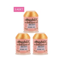 Hubrendy Tedarik 3 Adet Altınbaşak Oya Ve Dantel İpi 20 Gr - Royaleks - No: 450