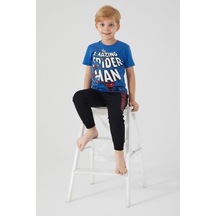 Yasin Tekstil Beyond  Amazing D4754-3 Çocuk  Cobalt Pijama