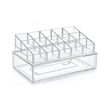 Tek Çekmeceli Kozmetik Ürün Düzenleyici Organizer Ak-613 Beyaz Diğer