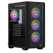 Msı Mag Forge 140a B65 650w 80+ Bronze Tempered Glass Auto Rgb Siyah Atx Bilgisayar Kasası