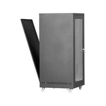 Setrack 32u 19'' 600x800 Tekerlekli Camlı Rack Kabinet
