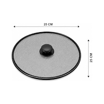İbico İ22-418 Tel Yağ Sıçratmaz 25cm Kulplu Metal Çerçeve - 12'li Paket Diğer