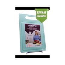 Kesme Tahtası Kaydırmaz Plastik Kesme Sunum Tahtası Pratik Kesim Panosu 160x245 Mm Royaleks-fr-107 Belirtilmemiş