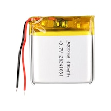 Powermaster 582728 3.7v 400 Mah Lityum Polimer Li-po Batarya Ciklet Pil