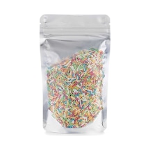 Packtory Ön Şeffaf Metalize Kilitli Doypack Ambalaj 18X29+4,5 cm. 750 Gr. - 50 Adet